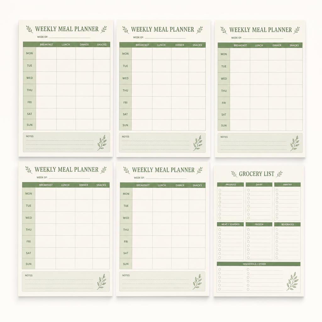 Printable Planners